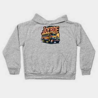 School Bus, Joy Ride Kids Hoodie